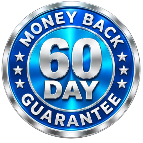 60-day money-back guarantee